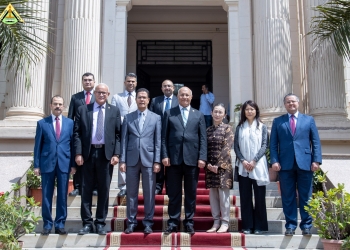 رئيس جامعة بنها يستقبل وفدا من الهيئات اليابانية العاملة فى مصر