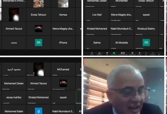وزير التعليم يرد على استفسارات طلبة الثانوية العامه في السودان عبر زووم