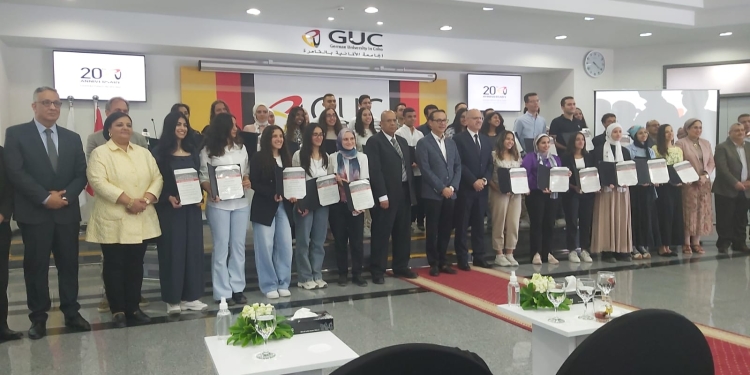 منح دراسية ل٤١ من الطلاب المتميزين بالجامعة الألمانية