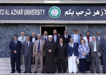 رئيس جامعة الأزهر يستقبل فريق ضمان الجودة لمراجعة برنامجي: العمارة والإنشاءات بكلية الهندسة