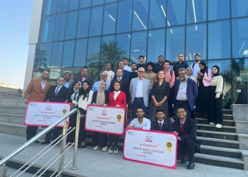 فريق هندسة الإسكندرية يفوز بالمركز بالأول في مسابقة “قمة مصر للمشاريع الاستثمارية المجتمعية”