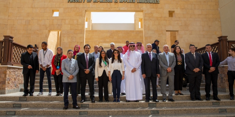 جامعة الملك سلمان تستقبل وزيرة التعاون الدولي والرئيس التنفيذي للصندوق السعودي للتنمية