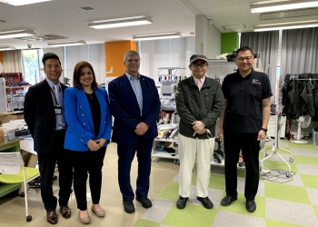 رئيس الجامعة اليابانية يزور جامعتى هيروشيما وريتسوميكان باليابان