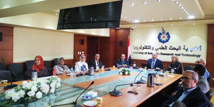 أكاديمية البحث العلمي تبحث التعاون مع رئيس اللجنة الدولية لأبحاث الفضاء