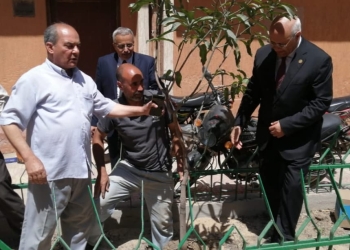 رئيس جامعة بنها يشهد تدشين مبادرة زراعة الأشجار المثمرة بكلية العلوم