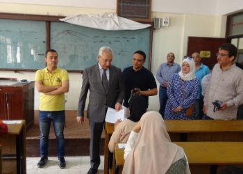 بالصور انتظام سير امتحانات نهاية العام الدراسي في جامعة المنيا