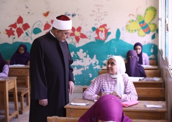رئيس جامعة الأزهر يتفقد لجان امتحان الشهادة الثانوية الأزهرية في يومها الأول