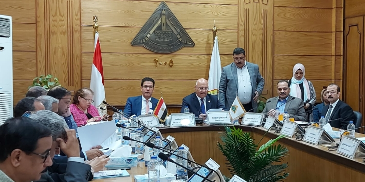 بروتوكول تعاون بين كليتي التربية النوعية بجامعتي بنها والمنوفية