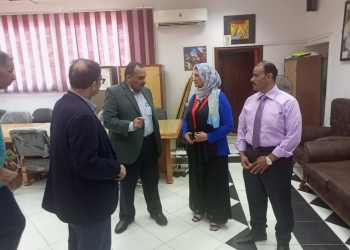 لجنة «الأعلى للجامعات» تتفقد اختبارات القدرات بجامعة بنها