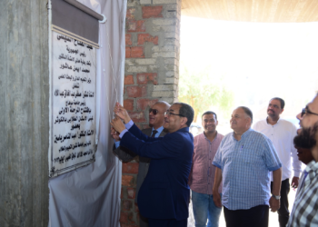 رئيس جامعة سوهاج يفتتح المرحلة الأولى لمبنى الإسكان الطلابي