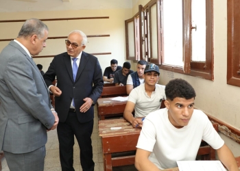 استعدادات المدارس لامتحانات أولى وثانية ثانوي الترم الثاني 2024 الإلكترونية