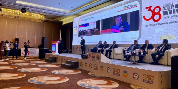  بدء فعاليات حفل ختام المؤتمر الدولي العاشر لـ”طب طنطا”