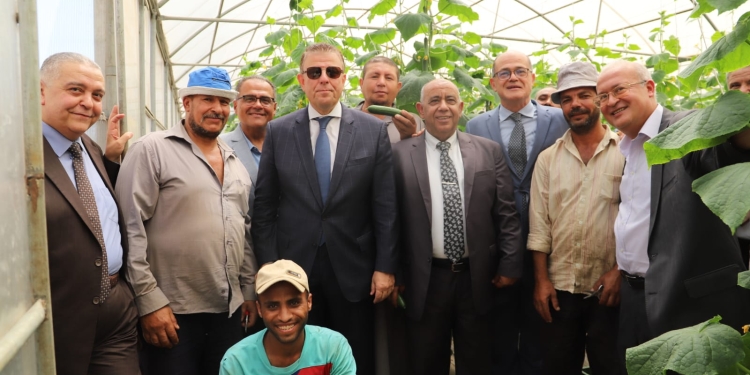 رئيس جامعة عين شمس يفتتح كلية الزراعة بعد التجديد