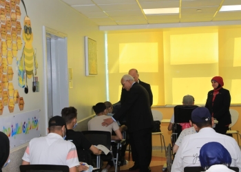 «حجازي» يتفقد امتحانات الثانوية العامة 2023 بلجنة مستشفى سرطان الأطفال 57357