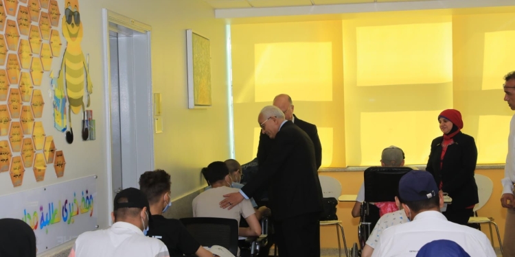 «حجازي» يتفقد امتحانات الثانوية العامة 2023 بلجنة مستشفى سرطان الأطفال 57357