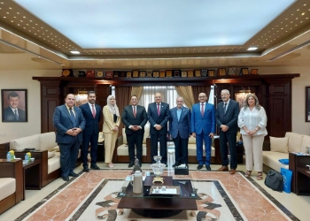 مدير معهد إعداد القادة يبحث التعاون مع رئيس جامعة عمان الأهلية 