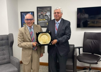 وزبر التعليم العالى المصرى والبريطانى