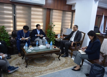 هيئة الاستشعار من البعد تبحث سبل التعاون العلمي مع وفد الجايكا اليابانية