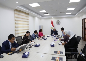 وزير التعليم العالي يستقبل وفد شركة هواوي العالمية