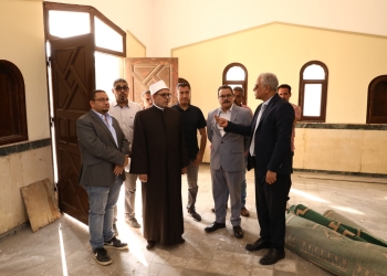 رئيس جامعة الأزهر يتفقد مسجد المدينة الجامعية للطلاب ويوجه الشكر لوزير الأوقاف لتعاونه في فرش المسجد