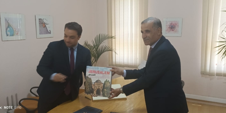 بروتكوول تعاون بين جامعة هليوبوليس والسفارة الفلسطينية