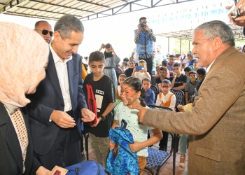 محافظ الغربية يدشن مبادرة «راجعين نتعلم» لسداد المصروفات والمستلزمات المدرسية للطلاب