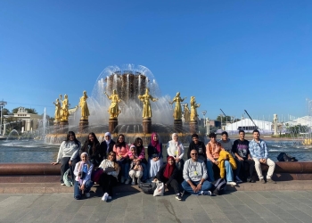 13 طفلا فازوا بمنحة السفر للمعهد المتحد للعلوم النووية بروسيا