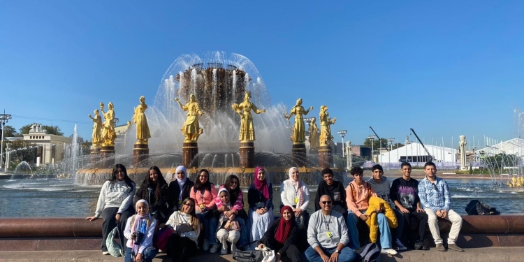 13 طفلا فازوا بمنحة السفر للمعهد المتحد للعلوم النووية بروسيا