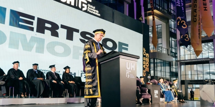 جامعة هارتفوردشاير البريطانية في مصر تشهد تخريج أول دفعاتها لعام 2023