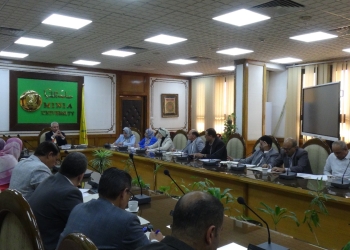 مجلس جامعة المنيا يناقش الانتهاء من البطاقات الجامعية وتشعيب الكليات