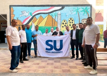 جامعة سيناء تطلق قافلة طبية بالتعاون مع الجيش الثانى بالعريش والشيخ زويد