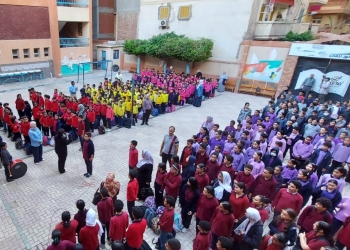 وزير التربية والتعليم ومحافظ السويس يتابعان الأعمال الإنشائية لمدارس النيل الدولية