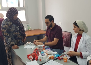 اقبال كبير على قوافل جامعة بنها الطبية بمبادرة “أنت الحياة”