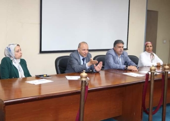 ندوة تعريفية بهندسة عين شمس للطلاب الحاصلين على منحة ساويرس للتفوق