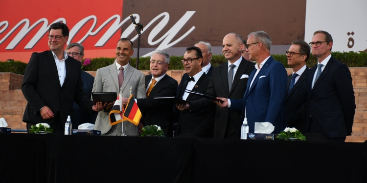 بمشاركة وفد رفيع المستوى مصري الماني.. الجامعة الالمانية تحتفل بتخريج  2408 طالب