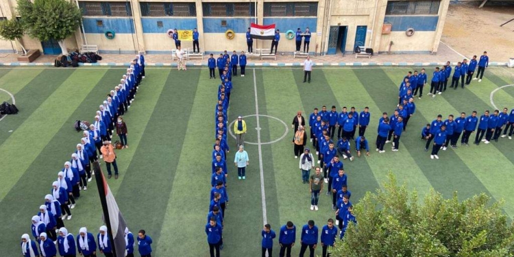 بصيلة: مشاركة طلاب مدارس التكنولوجيا التطبيقية بفعاليات الاحتفال بنصر أكتوبر «دعم للإنتماء»