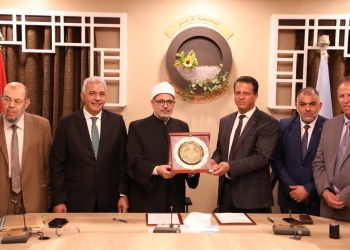 رئيس جامعة الأزهر يعلن عن تعاون بين جامعتي الأزهر والسنوسي الليبية في مختلف المجالات العلمية