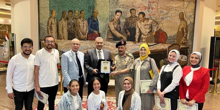 جامعة بنها تشارك في معرض انتصارات حرب أكتوبر