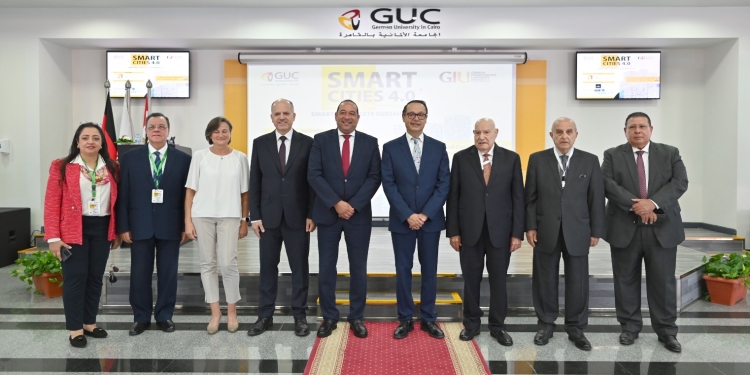 ختام مؤتمر المدن الذكية بالجامعة الالمانية الدولية