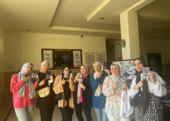 اتحاد طلاب صيدلة الدلتا يطلق حملة تعريفية ببرنامج التبادل الطلابي