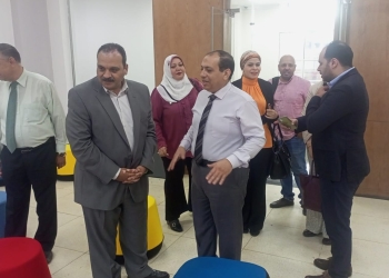 نائب رئيس جامعة بنها يتفقد عدد من المراكز والوحدات التعليمية