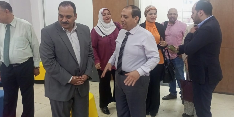 نائب رئيس جامعة بنها يتفقد عدد من المراكز والوحدات التعليمية