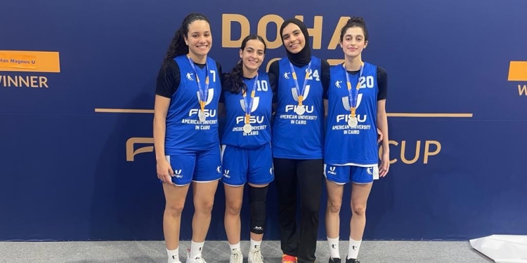 منتخب مصر للجامعات طالبات يفوز بالمركز الثاني لبطولة كأس العالم لكرة السلة