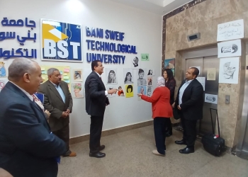 جامعة بني سويف التكنولوجية تستقبل وفد “فولبرايت مصر” للتعريف بأنشطة الهيئة