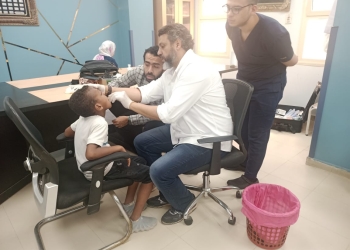 إنطلاق القافلة الطبية المجانية للعيوب الخلقية و التشوهات لجامعة أسوان