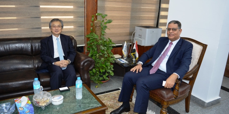 “الاستشعار من البُعد” تبحث دعم التعاون مع سفير اليابان بالقاهرة