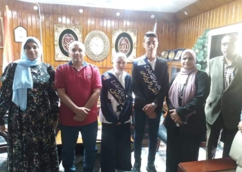 وكيل تعليم مطروح يشهد حفل تنصيب انتخابات المكتب التنفيذي لاتحاد طلاب المرحلة الثانوية