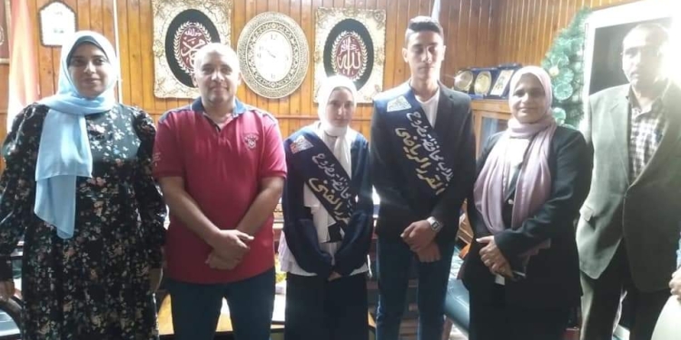 وكيل تعليم مطروح يشهد حفل تنصيب انتخابات المكتب التنفيذي لاتحاد طلاب المرحلة الثانوية