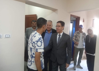 رئيس جامعة بنها يتفقد المدينة الجامعية بطوخ