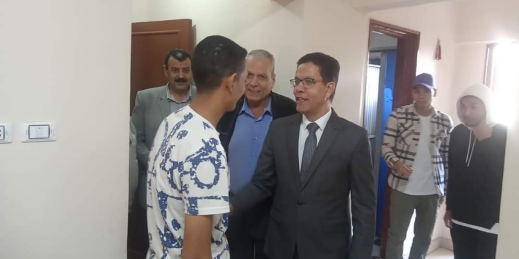 رئيس جامعة بنها يتفقد المدينة الجامعية بطوخ